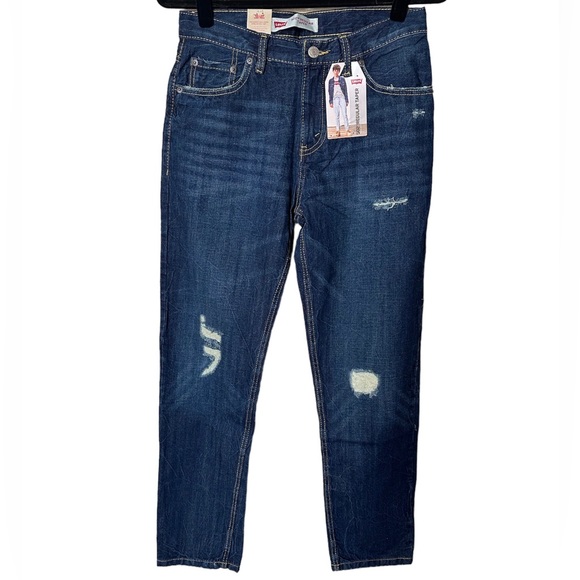 Levi’s Boys 502 Regular Taper Jeans - Picture 1 of 4